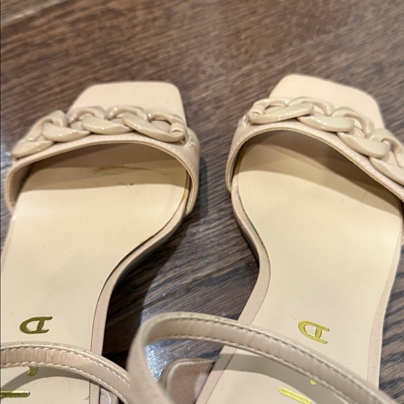 Unisa Beige Chain Detail Sandals - Picture 4 of 7